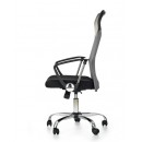 Кресло компьютерное HALMAR VIRE пепел/хром